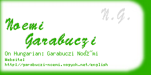 noemi garabuczi business card